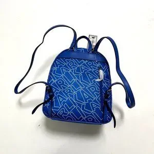 NWT Karl Lagerfeld Adele Blue Nylon Backpack Charm Logo Dust Bag Medium Karl Lagerfeld | Bags | Nwt Karl Lagerfeld Adele Blue Nylon  main image 3